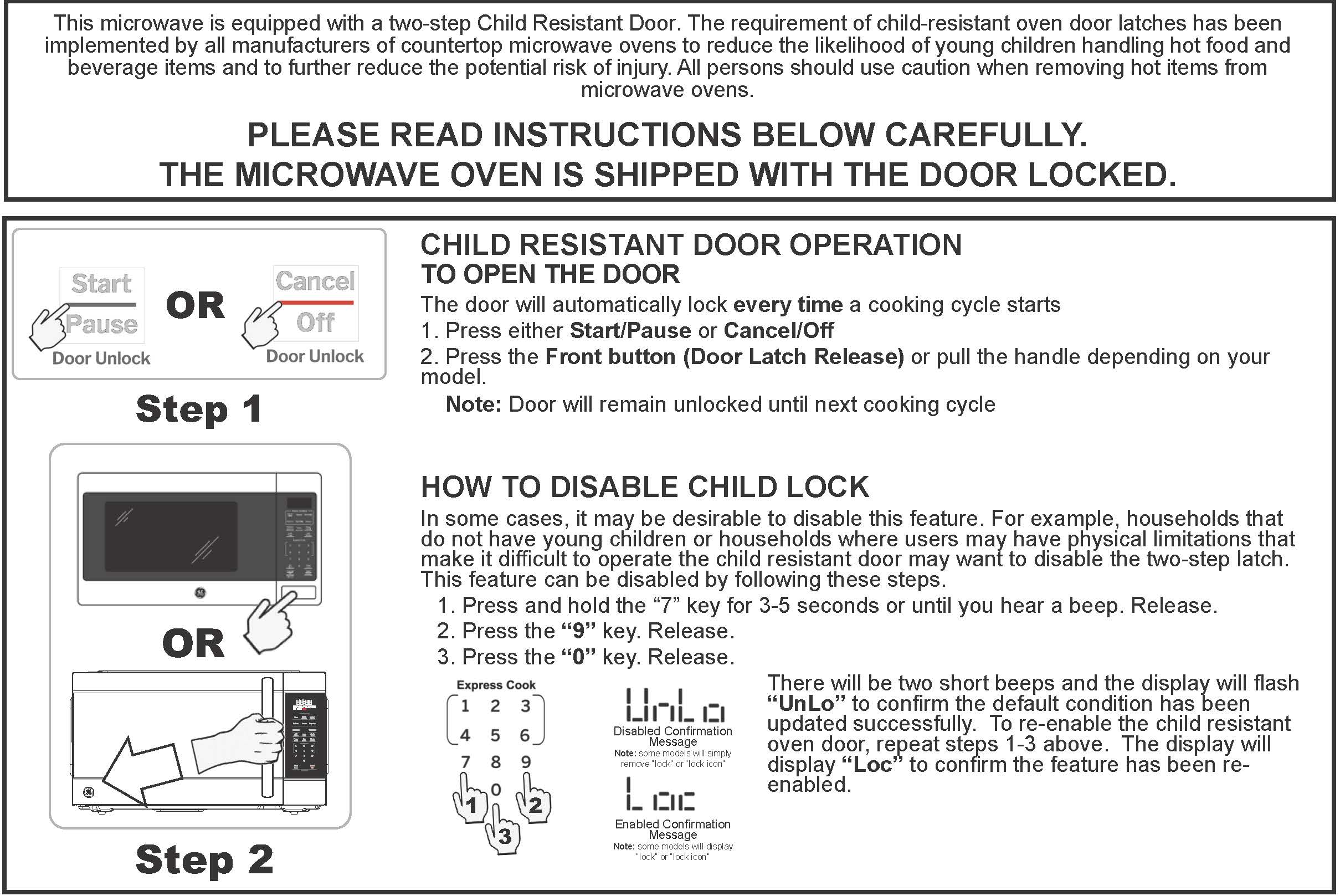Ge Appliances GCST11N1WSS Ge® 1.1 Cu. Ft. Capacity Countertop Microwave Oven