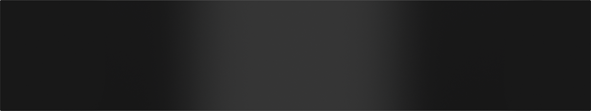 Wolf 831217 30" Black Glass Front Panel