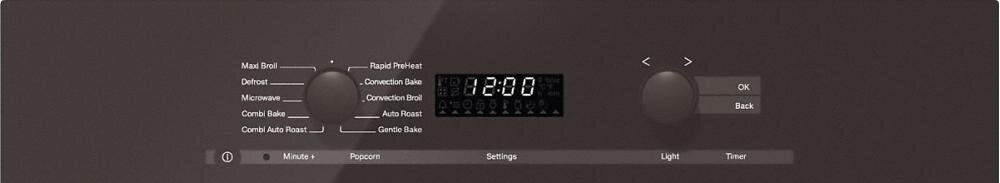 Miele H6200BMBW H 6200 Bm 24 Inch Speed Oven With Electronic Clock/Timer And Combination Modes For Quick, Perfect Results.- Truffle Brown
