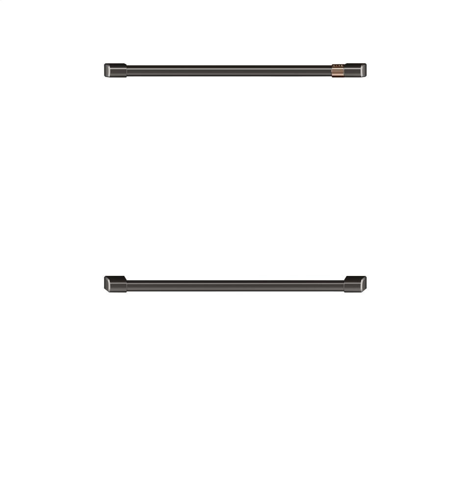 Cafe CXWD0H0PMBT Café 2 - 30" Double Wall Oven Handles - Brushed Black