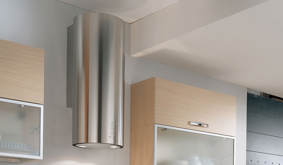 Faber CYLN15SS600 15" Diameter Round Wall Hood