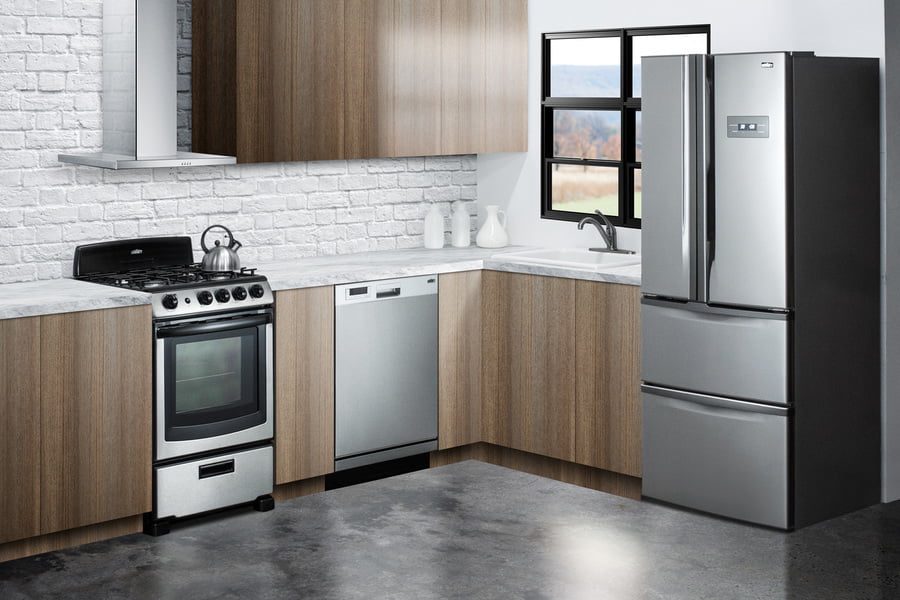 Summit DW2435SSADA 24" Wide Built-In Dishwasher, Ada Compliant