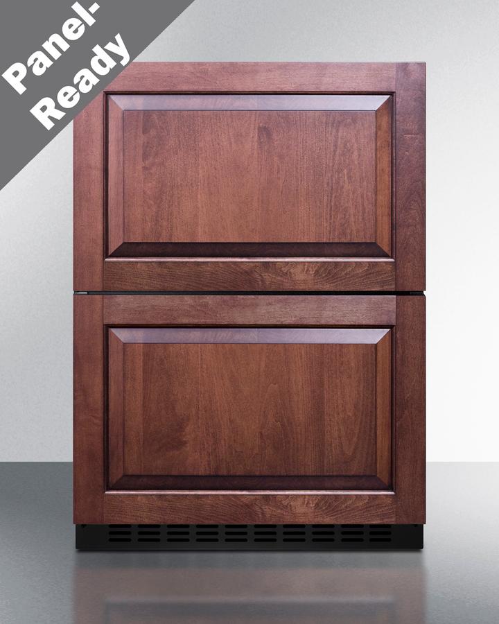 Summit ADRD241PNR 24" Wide 2-Drawer All-Refrigerator, Ada Compliant (Panels Not Included)