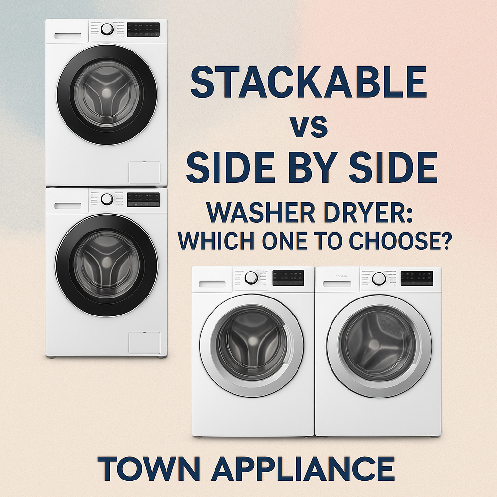 Stackable vs Side by Side Washer Dryer: Which One to Choose?