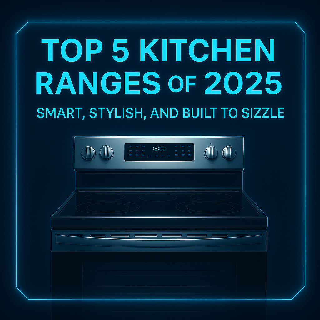 Top 5 Kitchen Ranges of 2025: Smart, Stylish, and Built to Sizzle