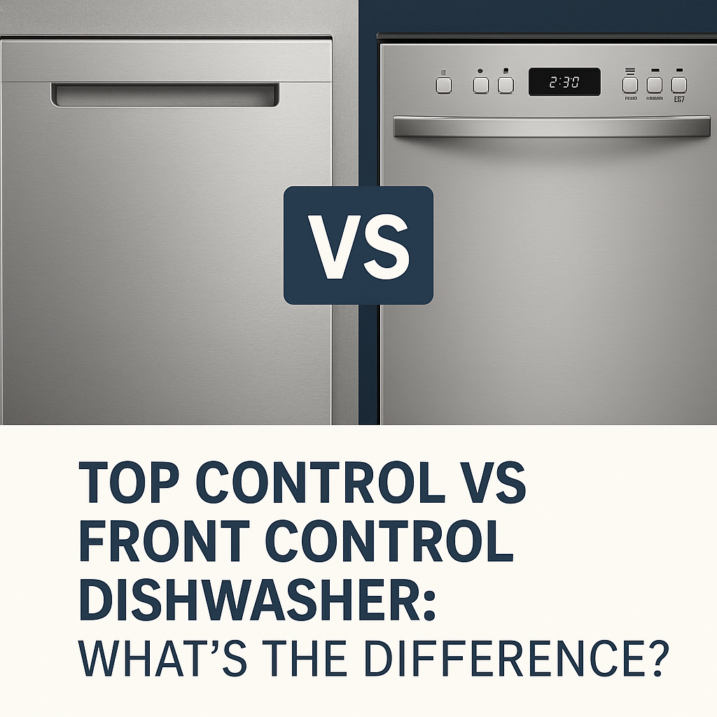 Top Control vs Front Control Dishwasher: What’s the Difference?