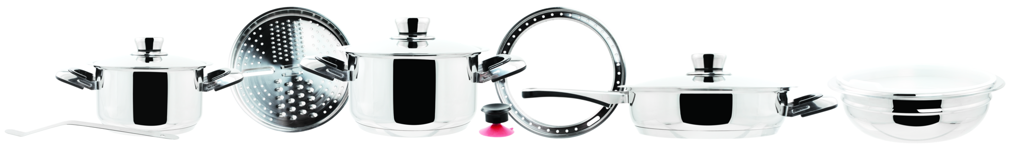 Nutri-Stahl 12-PC Cookware Set