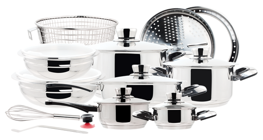 Nutri-Stahl 22-PC Cookware Set