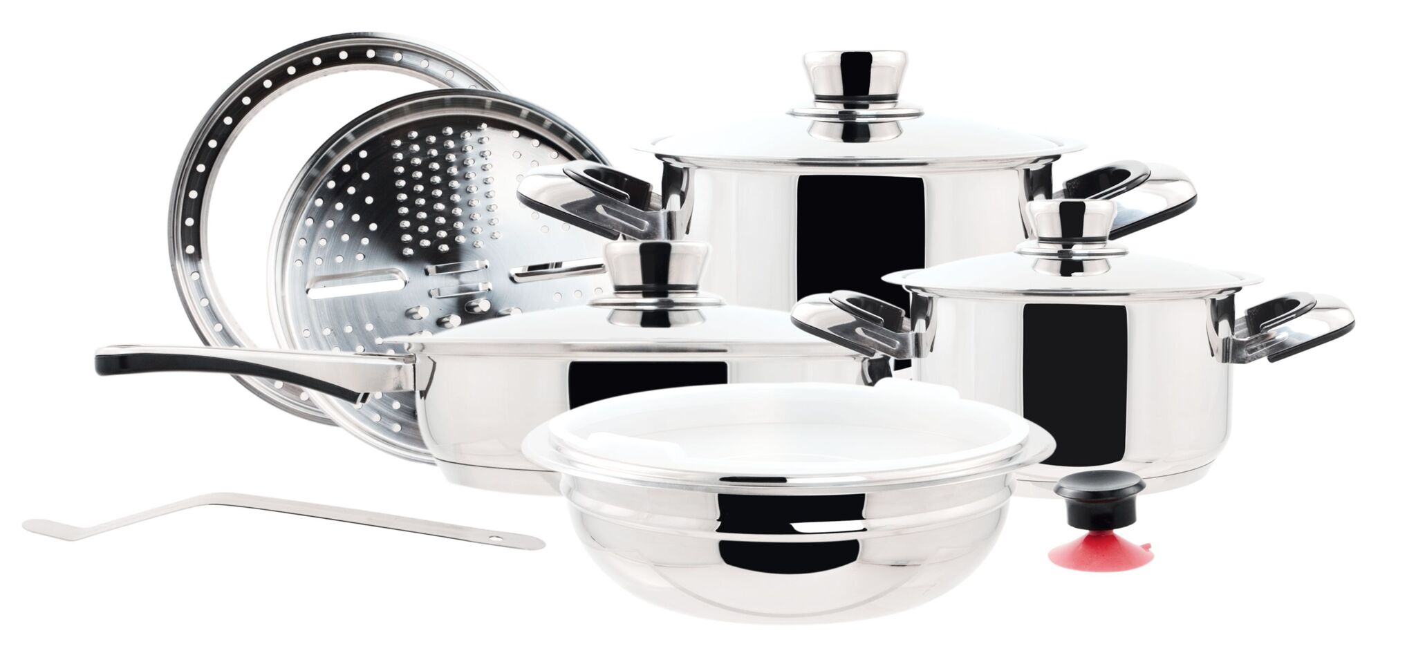 Nutri-Stahl 12-PC Cookware Set