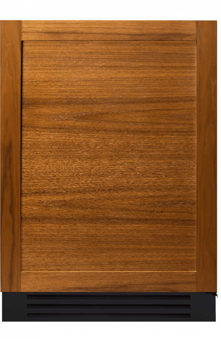 True Residential TUWADA24LSAO 24 Inch Single Zone Overlay Panel Door Left Hinge Ada Height Undercounter Wine Cabinet