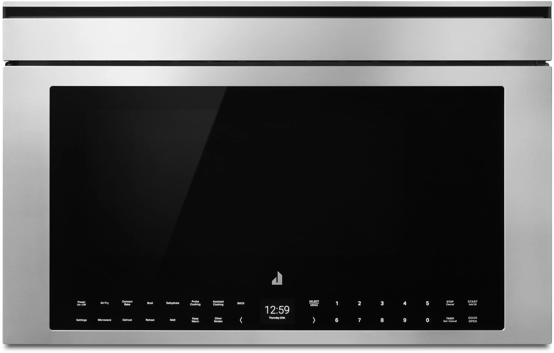 Jennair JOETC330SL Rise™ 7-In-1 Flush, Built-In Microwave Oven With Air Fry