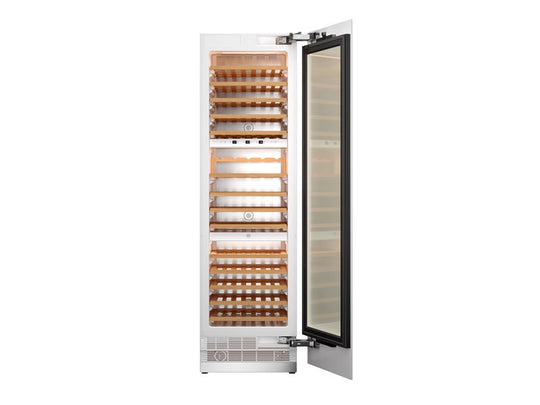 Bertazzoni REF24WCBPNV 24" Built-In Wine Cellar Column, Field Reversible Door Panel Ready Panel Ready