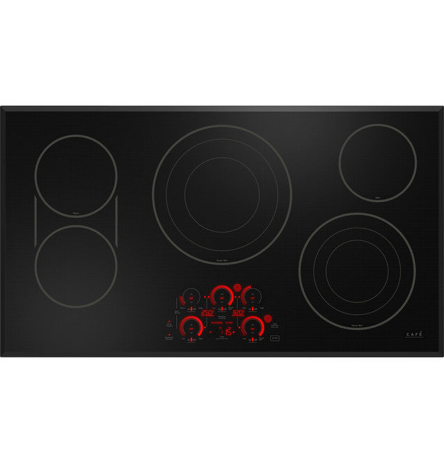 Cafe CEP90361TBB Café™ 36" Touch-Control Electric Cooktop