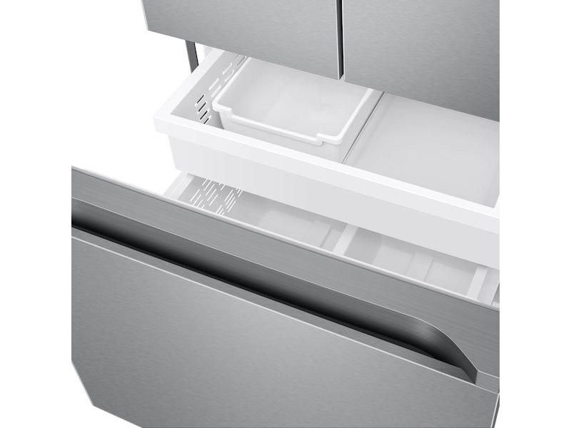 Samsung RF22A4221SR 22 Cu. Ft. Smart 3-Door French Door Refrigerator With External Water Dispenser In Fingerprint Resistant Stainless Steel