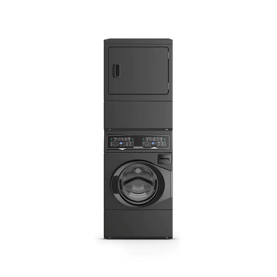Speed Queen SF7007BE Sf7 Stacked Washer - Electric Dryer With Pet Plus™ Sanitize Fast Cycle Times 5-Year Warranty
