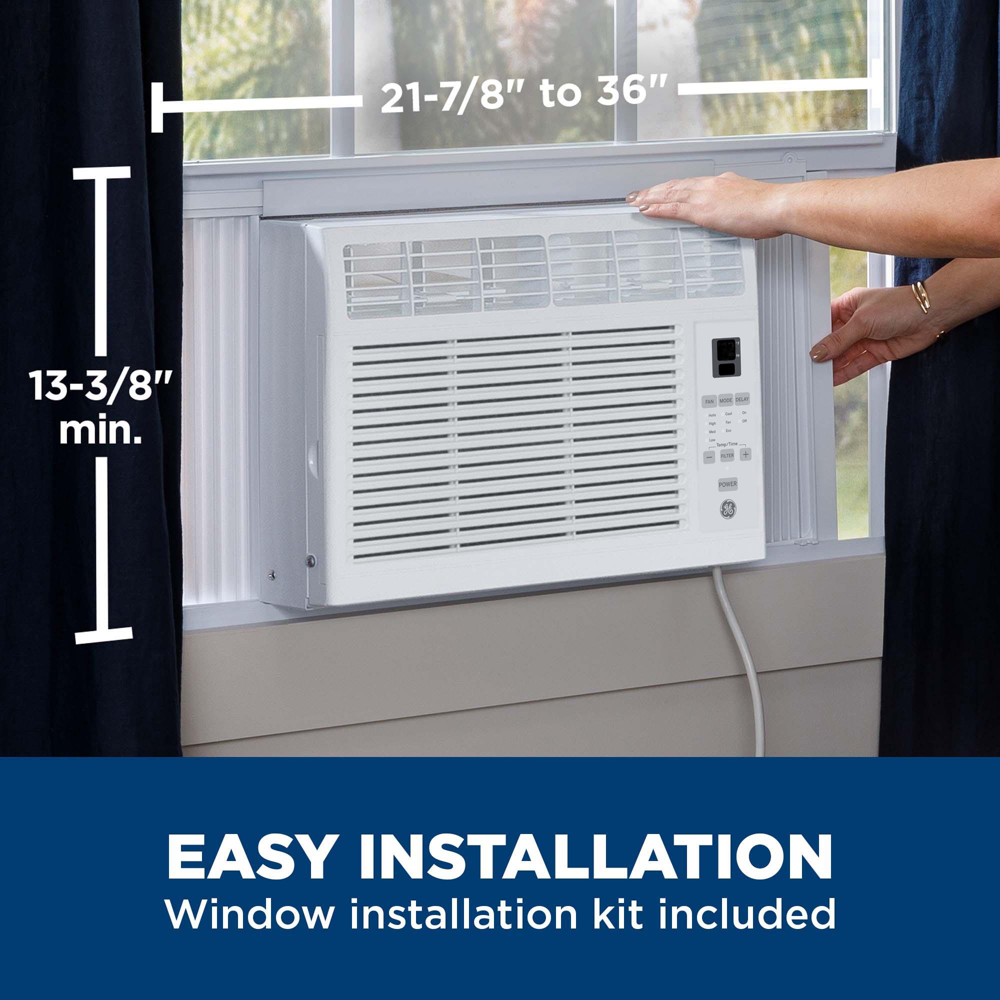 Ge Appliances AHSE06CA Ge® 6,000 Btu Electronic Window Air Conditioner For Small Rooms Up To 250 Sq Ft.