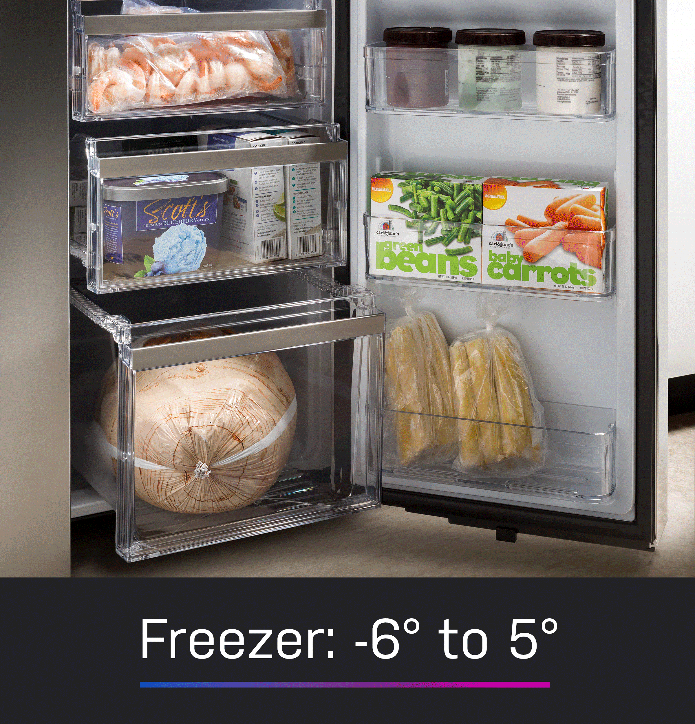 Ge Appliances PAE28BYTFS Ge Profile™ Energy Star® 28.3 Cu. Ft. Quad-Door Refrigerator With Dual-Dispense Autofill Pitcher