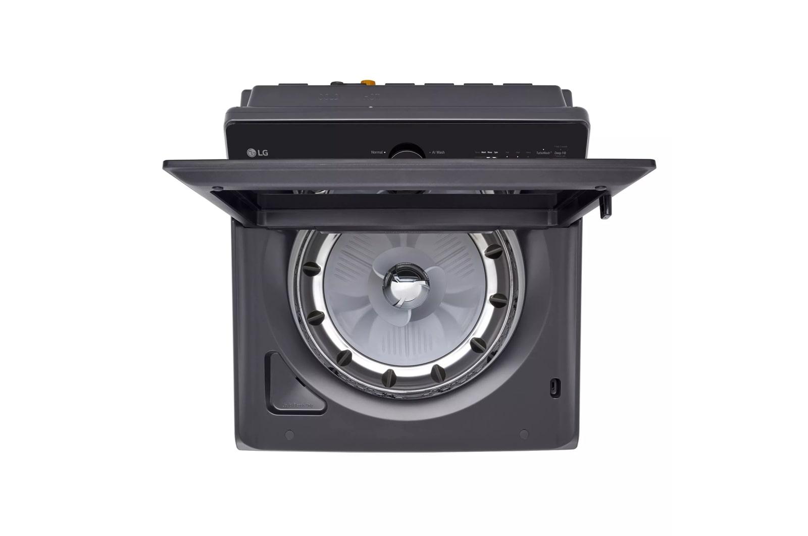 Lg WT8405CB 5.3 Cu. Ft. Mega Capacity Smart Top Load Washer With 4-Way® Agitator, Easyunload™ & Ai Sensing