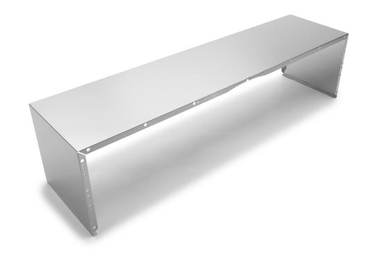 Jennair W10272081 Full Width Duct Cover - 48" Stainless Steel