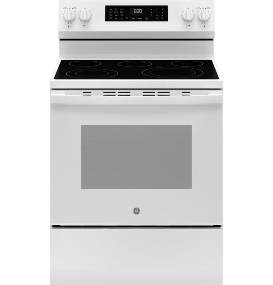 Ge Appliances GRF600AVWW Ge® 30" Free-Standing Electric Convection Range With No Preheat Air Fry And Easywash™ Oven Tray