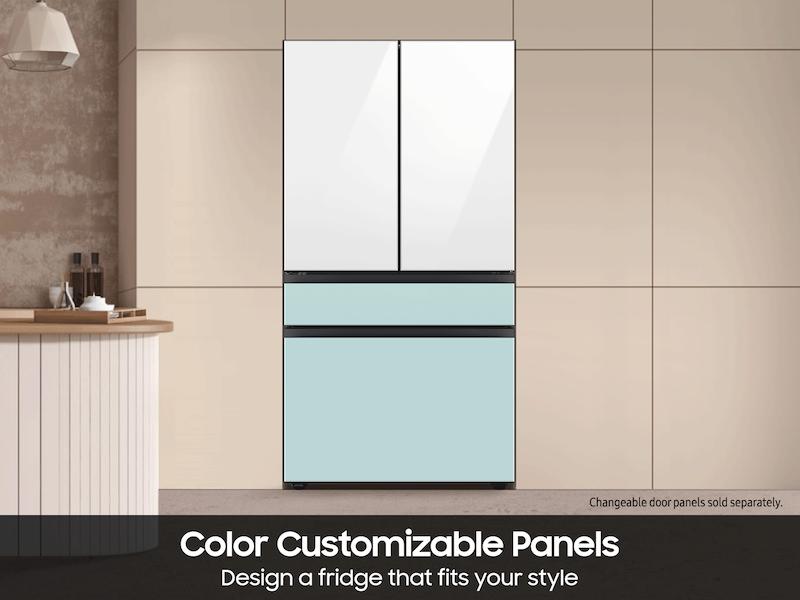 Samsung RF70F29DER Bespoke 29 Cu. Ft. 4-Door French Door Refrigerator With Inner Beverage Center™ & Flexzone™ Drawer In Stainless Steel