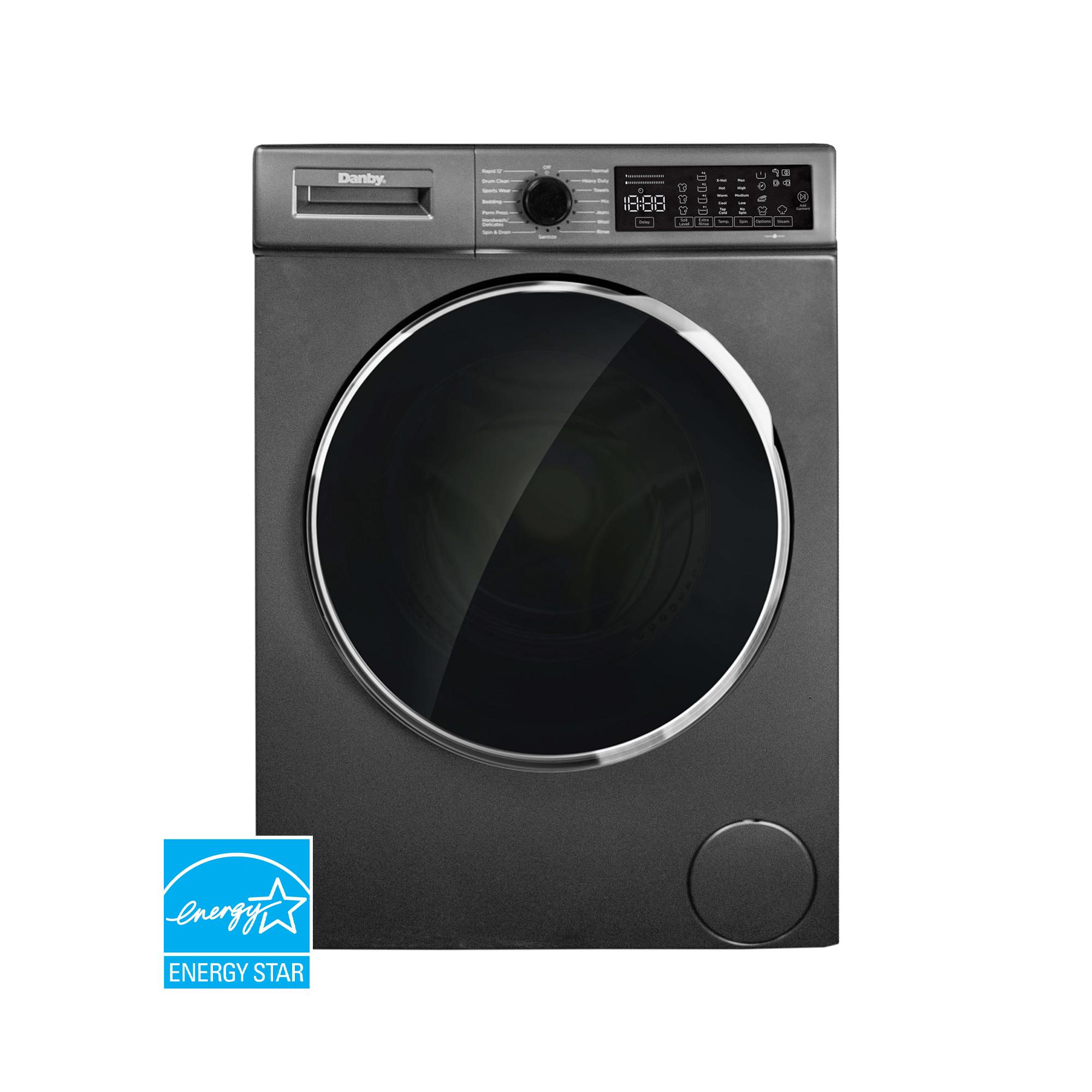 Danby DWM022D1DSDB Danby 2.2 Cu. Ft. 24" Front Load Washing Machine