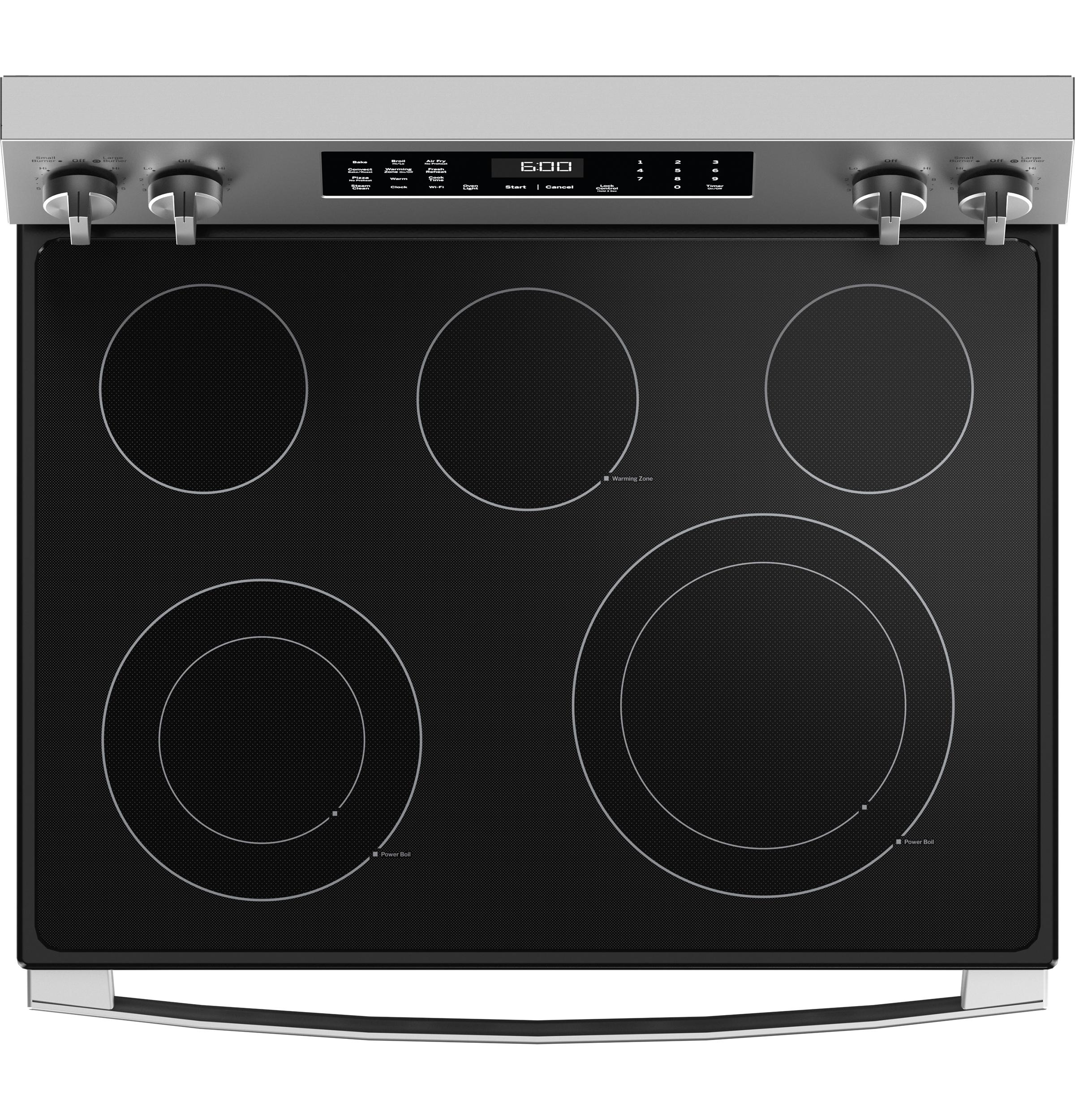 Ge Appliances GRF600AVSS Ge® 30" Free-Standing Electric Convection Range With No Preheat Air Fry And Easywash™ Oven Tray