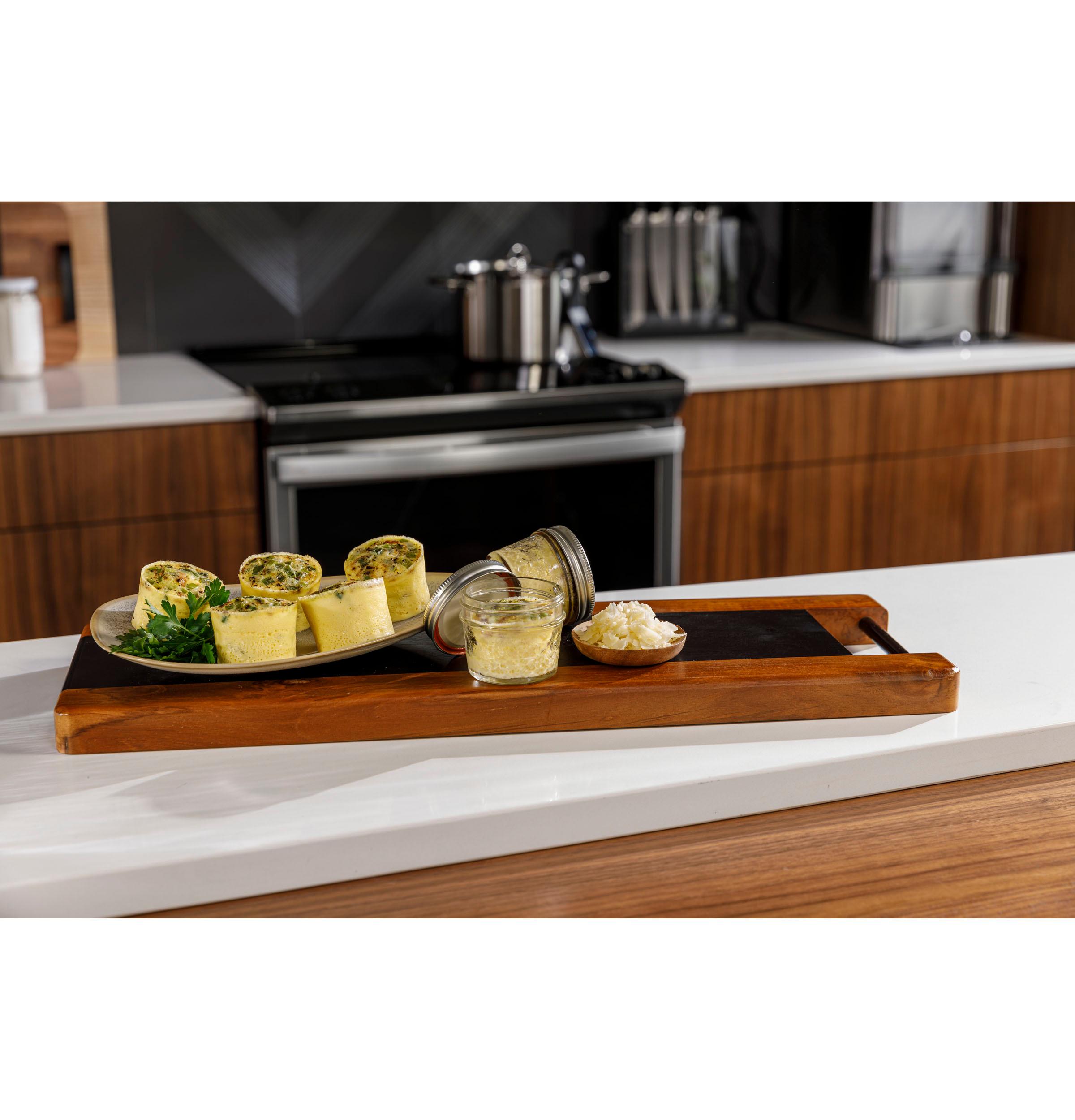 Ge Appliances PHS93EYPFS Ge Profile™ Energy Star 30" Smart Slide-In Fingerprint Resistant Front-Control Induction And Convection Range With No Preheat Air Fry