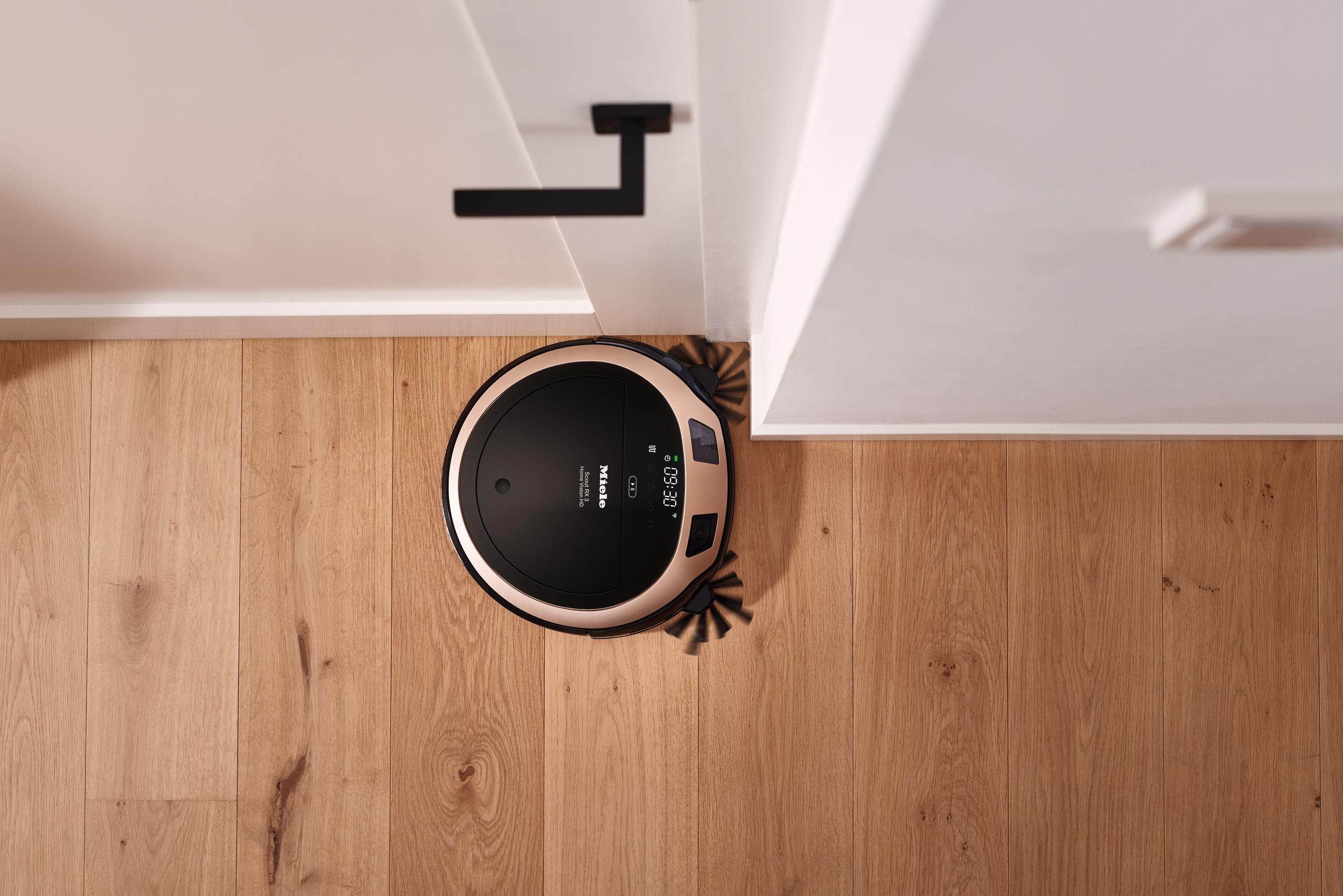 Miele SCOUT RX3 HOME VISION Scout Rx3 Home Vision - Robot Vacuum Cleaner With Live Image Feed And 170 Minutes' Runtime.