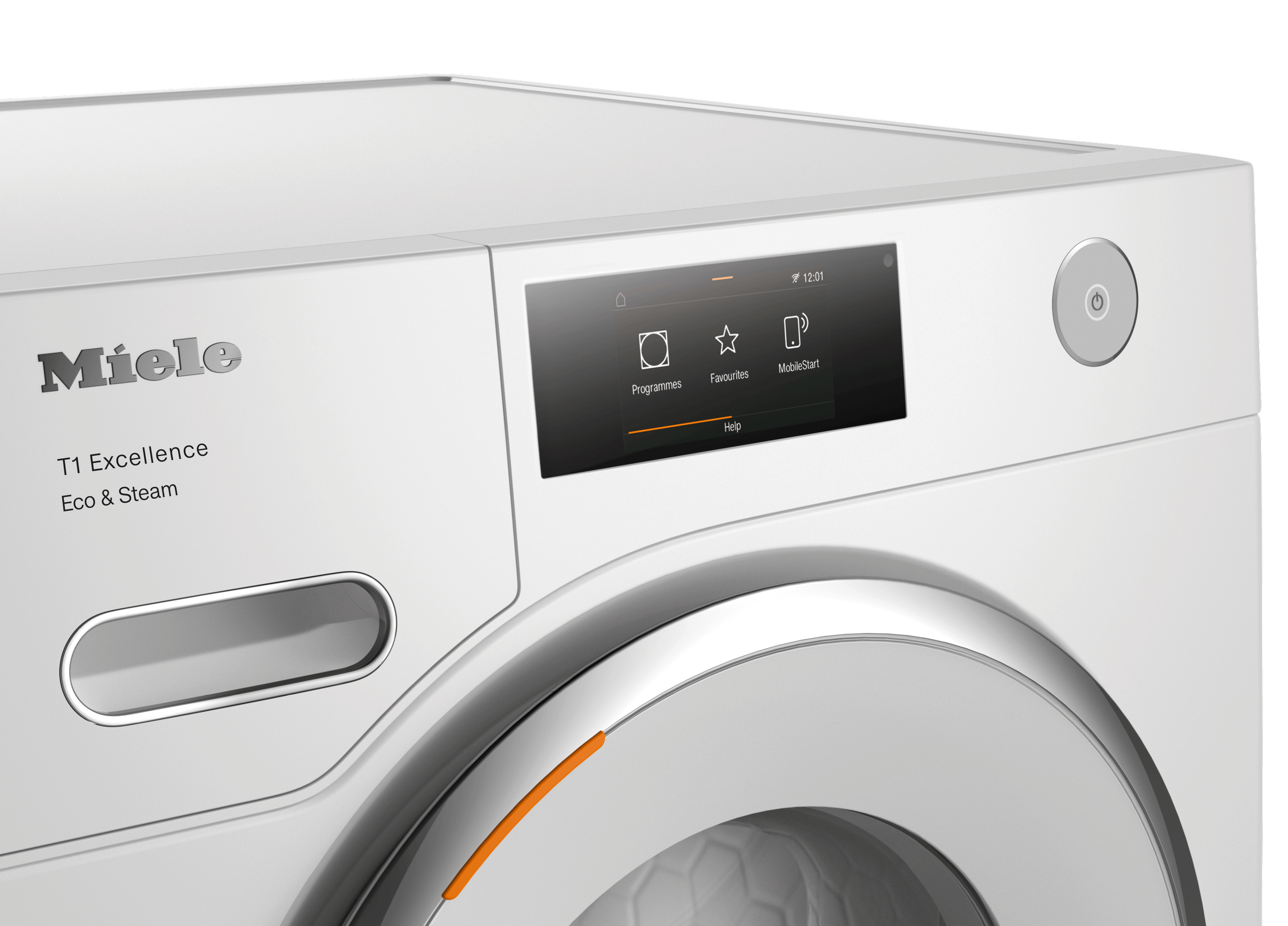 Miele TXR860WP Txr860Wp Eco & Steam Lotus White - T1 Heat-Pump Dryer: 18 Lb M Touch Steamfinish Honeycomb Drum Fragrancedos Miele@Home