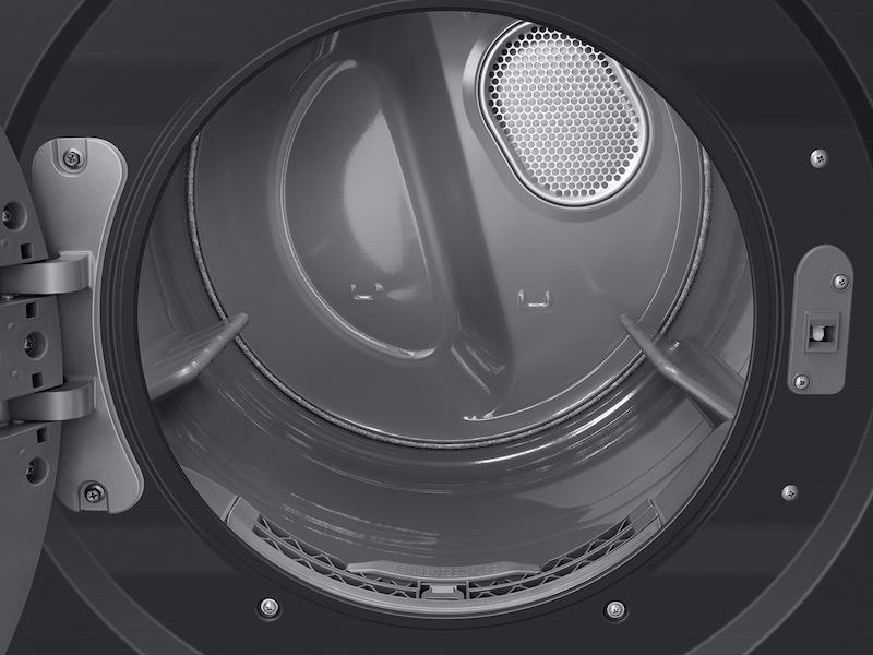 Samsung WH46DBH500GV Bespoke 4.6 Cu. Ft. Ai Laundry Hub™ Large Capacity Single Unit Washer With Flex Auto Dispense System And 7.6 Cu. Ft. Gas Dryer In Brushed Black