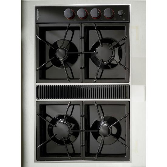 Jennair CVGX2423B Expressions Collection Gas Downdraft Cooktop, 34