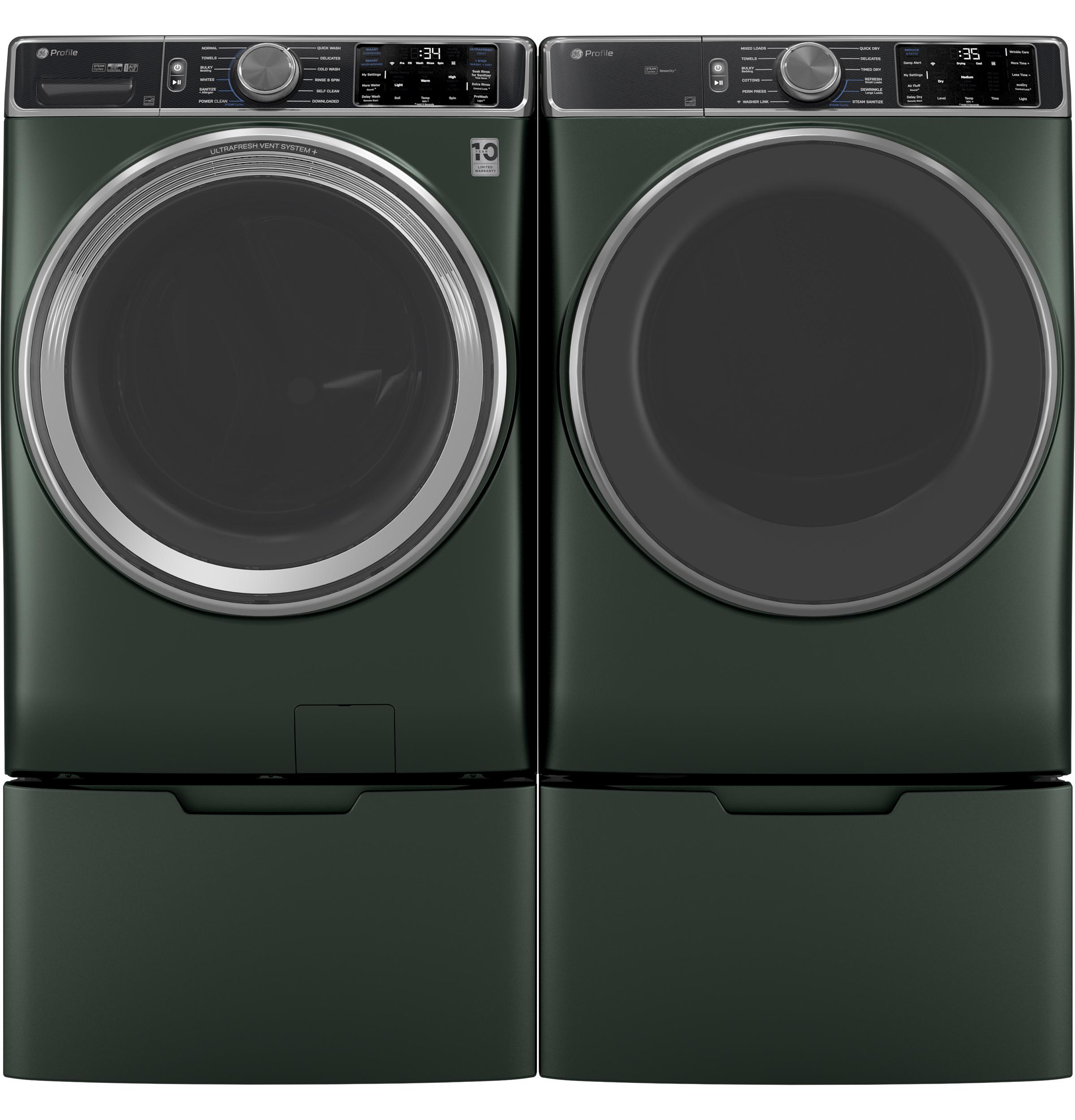 Ge Appliances PFD95GSPWGN Ge Profile™ Energy Star® 7.8 Cu. Ft. Capacity Smart Front Load Gas Dryer With Steam And Sanitize Cycle