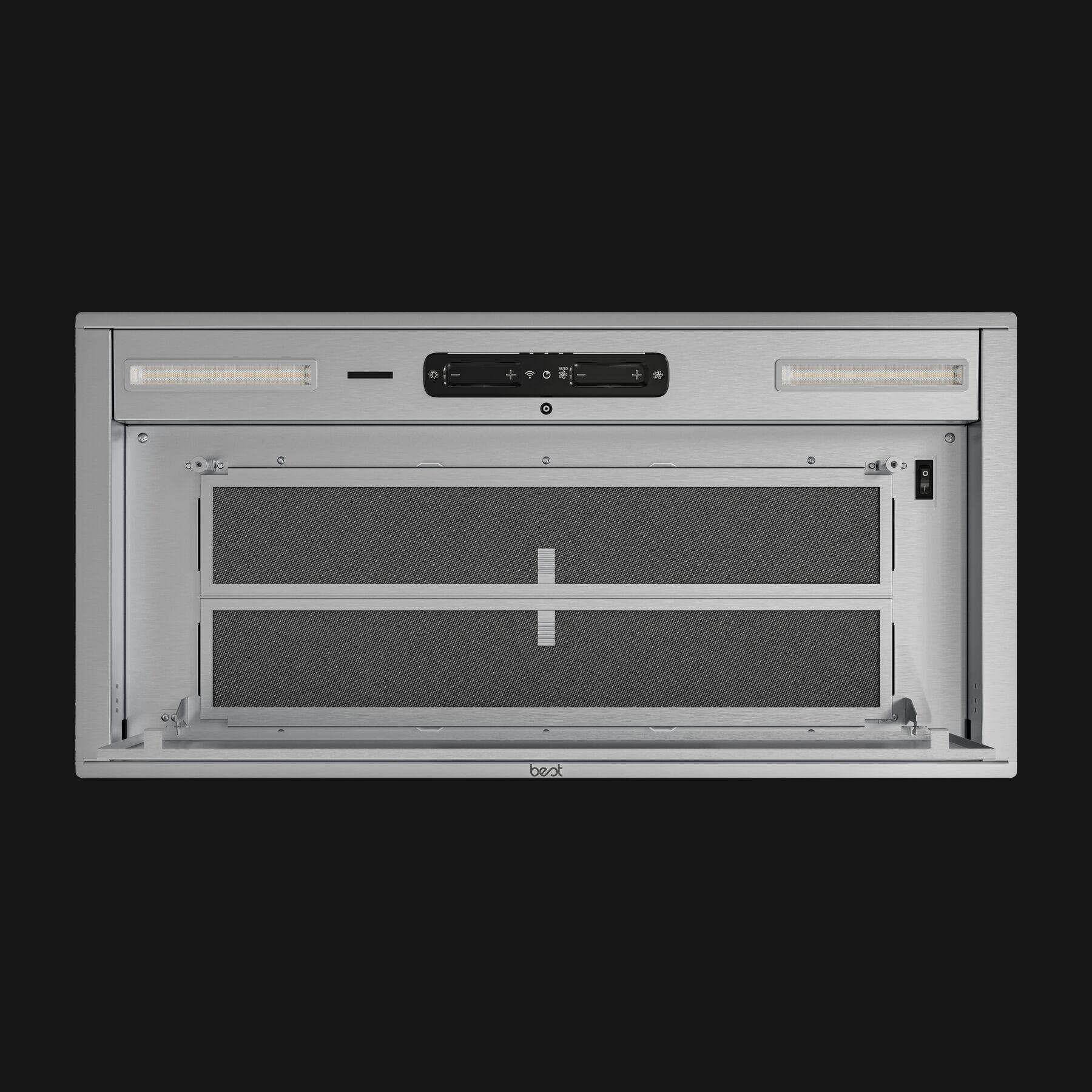 Best Range Hoods HBN65306SS 30-Inch Built-In Range Hood, 650 Max Blower Cfm, Stainless Steel (Hbn65 Series)