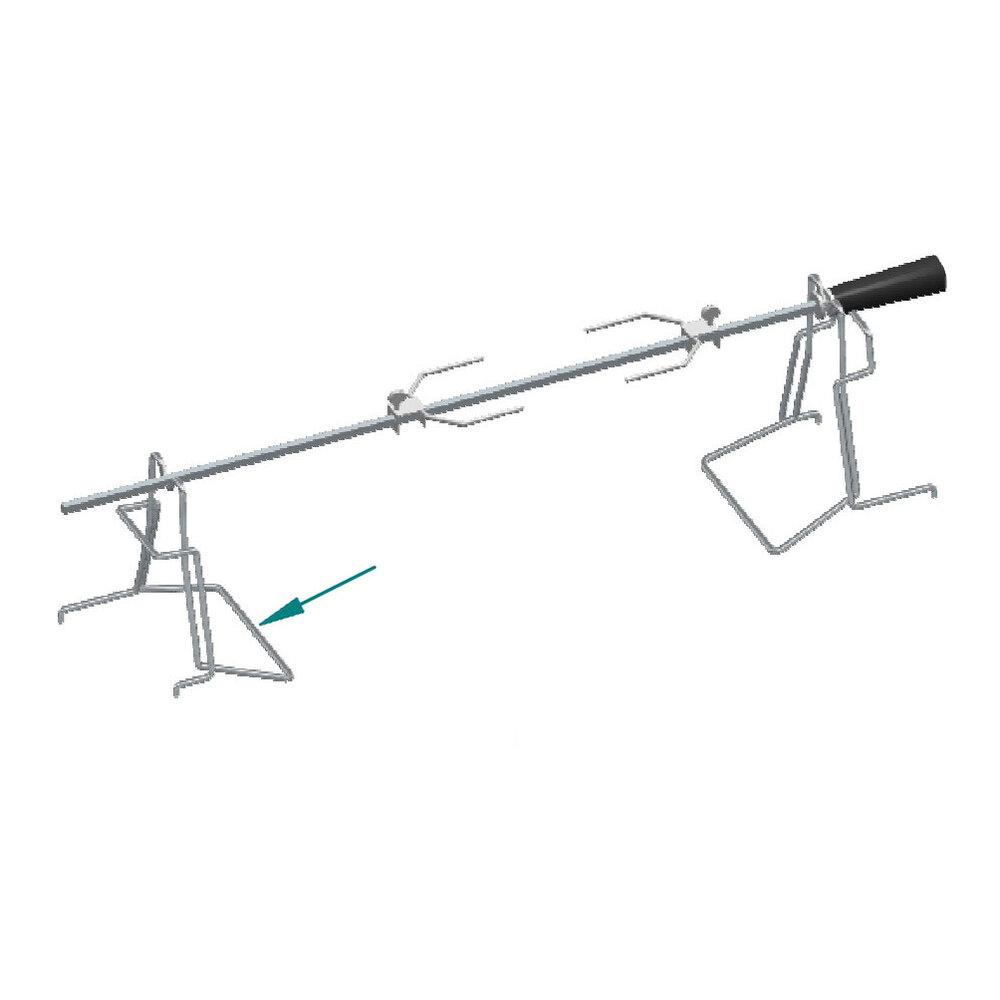 Ilve EA6678011000000 Ilve Parts Ea6678011000000 Rotisserie Spit Support (Left)