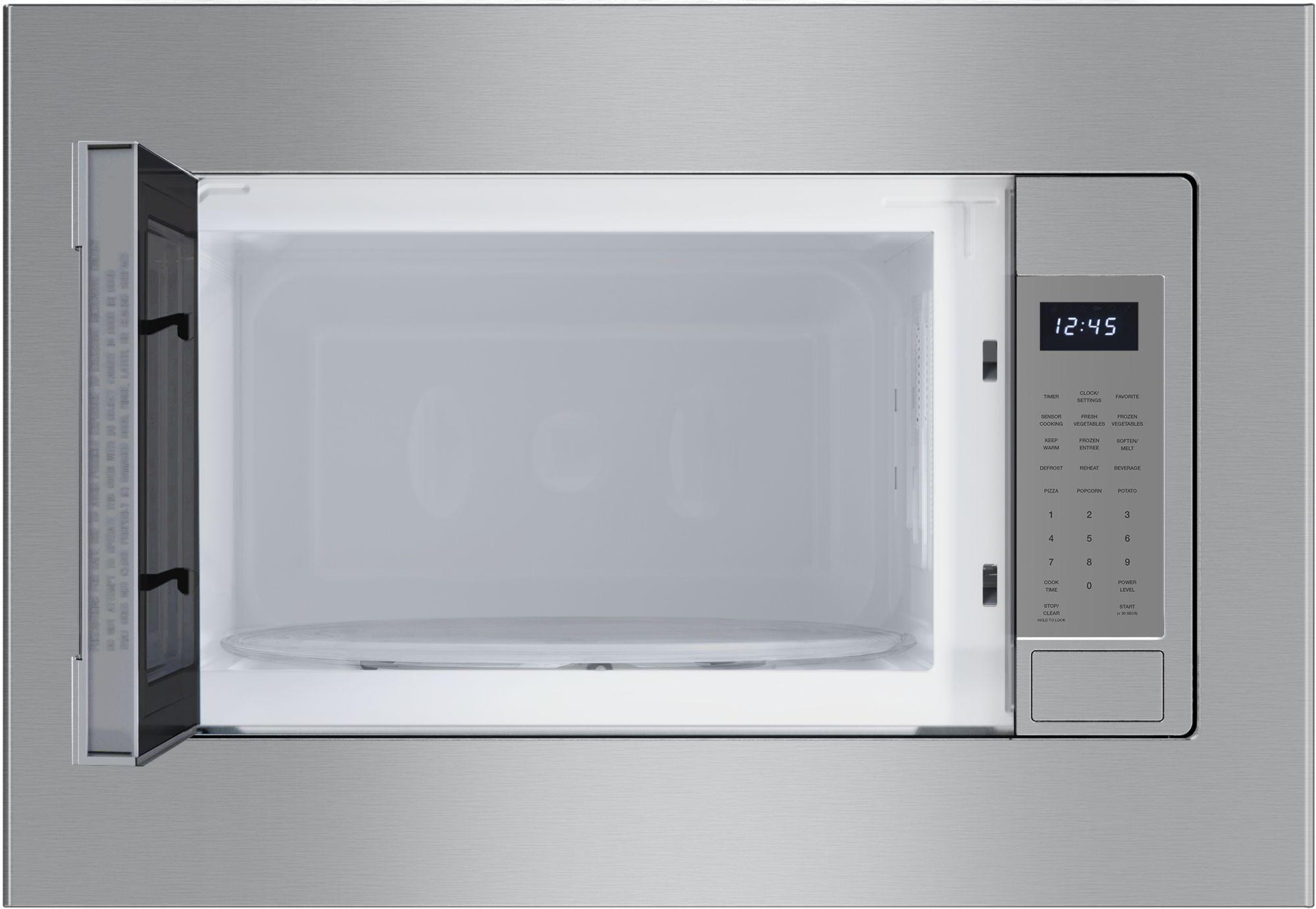 Thermador MBCS Built-In Microwave 24'' Left Side Opening Door, Stainless Steel