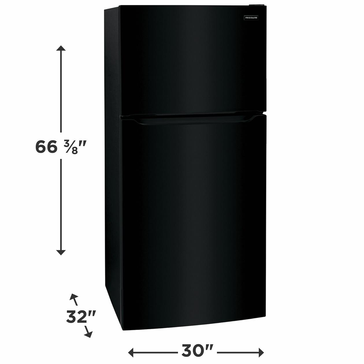 Frigidaire FFHT2045XB 20 Cu. Ft. Garage Ready Top Freezer Refrigerator