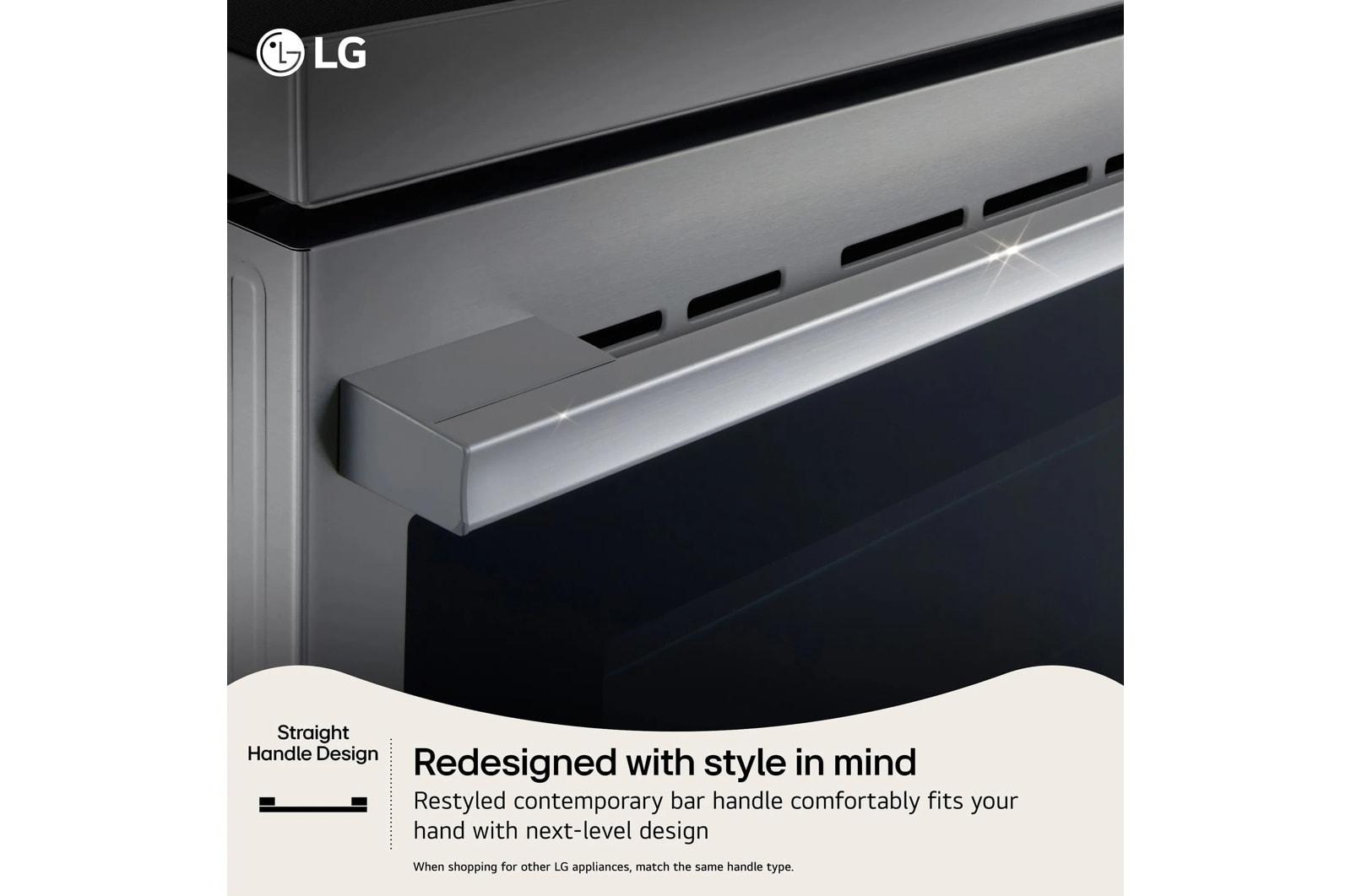 Lg LSEL6335ZE 6.3 Cu. Ft. Smart Electric Slide-In Range With Instaview®, Probake Convection®, And Air Fry