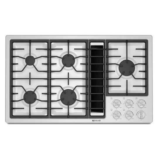 Jennair JGD3536BW Jenn-Air® 36" Jx3™ Gas Downdraft Cooktop - White