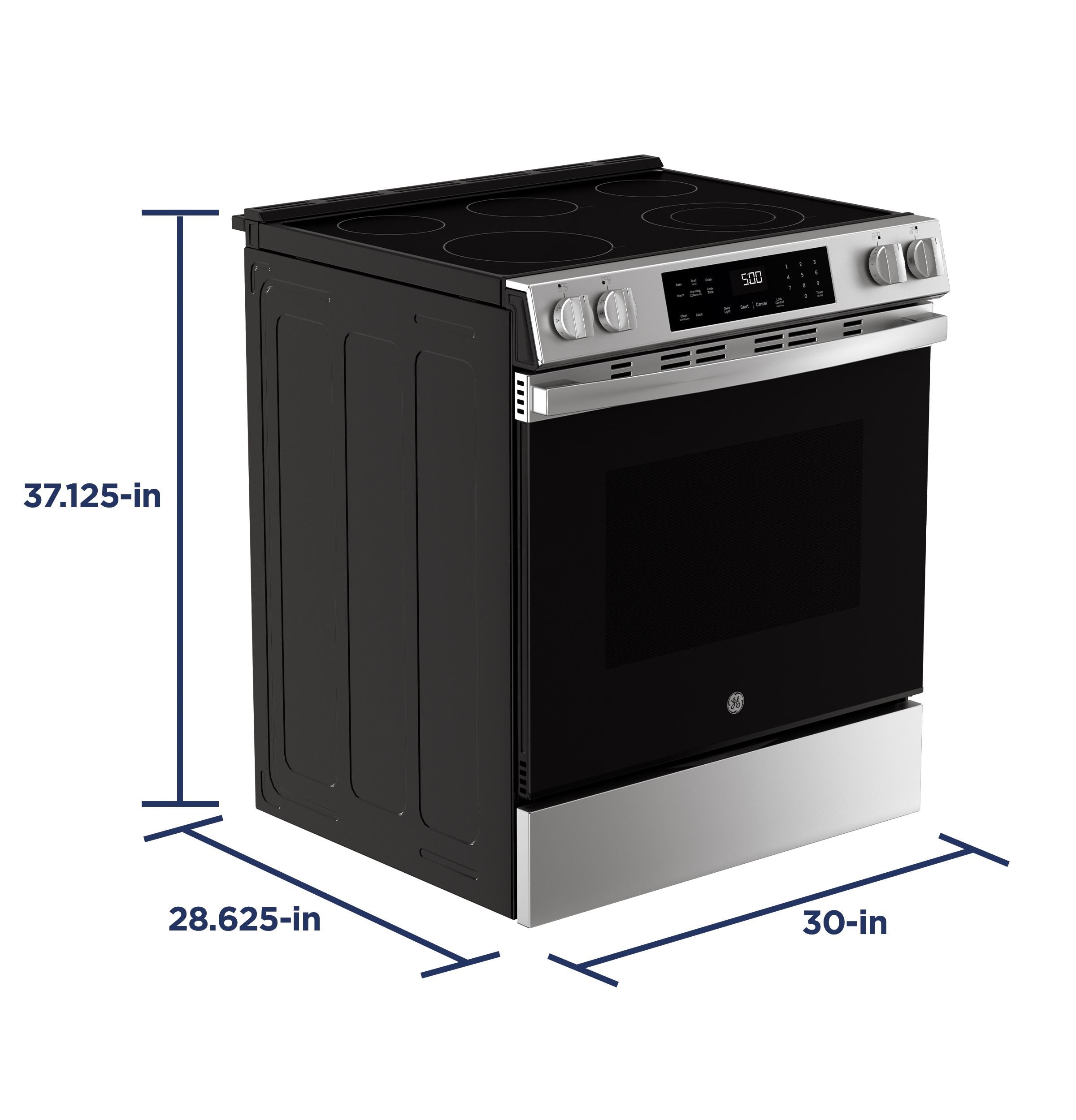 Ge Appliances GRS500PVSS Ge® 30" Slide-In Electric Range