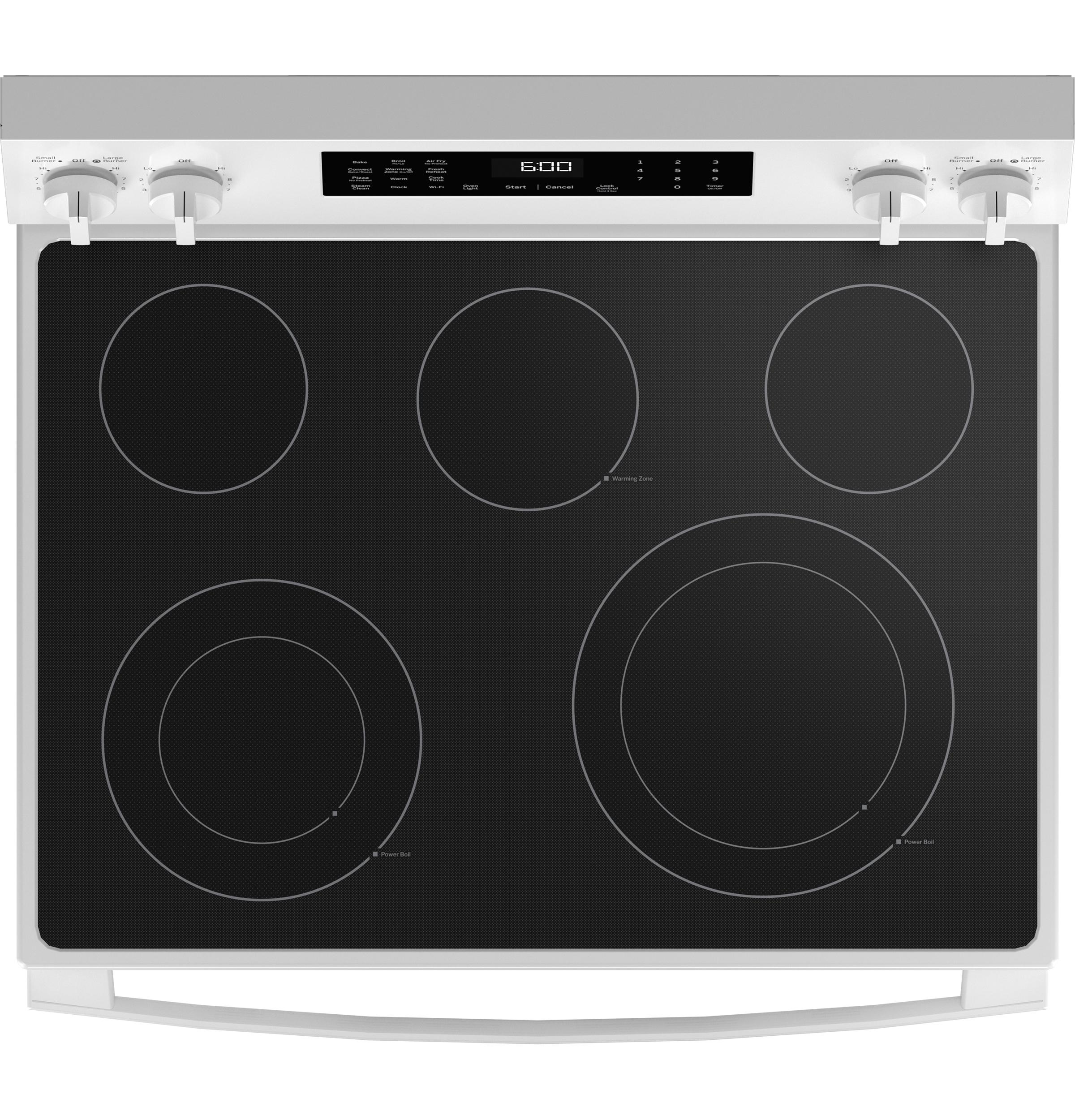 Ge Appliances GRF600AVWW Ge® 30" Free-Standing Electric Convection Range With No Preheat Air Fry And Easywash™ Oven Tray