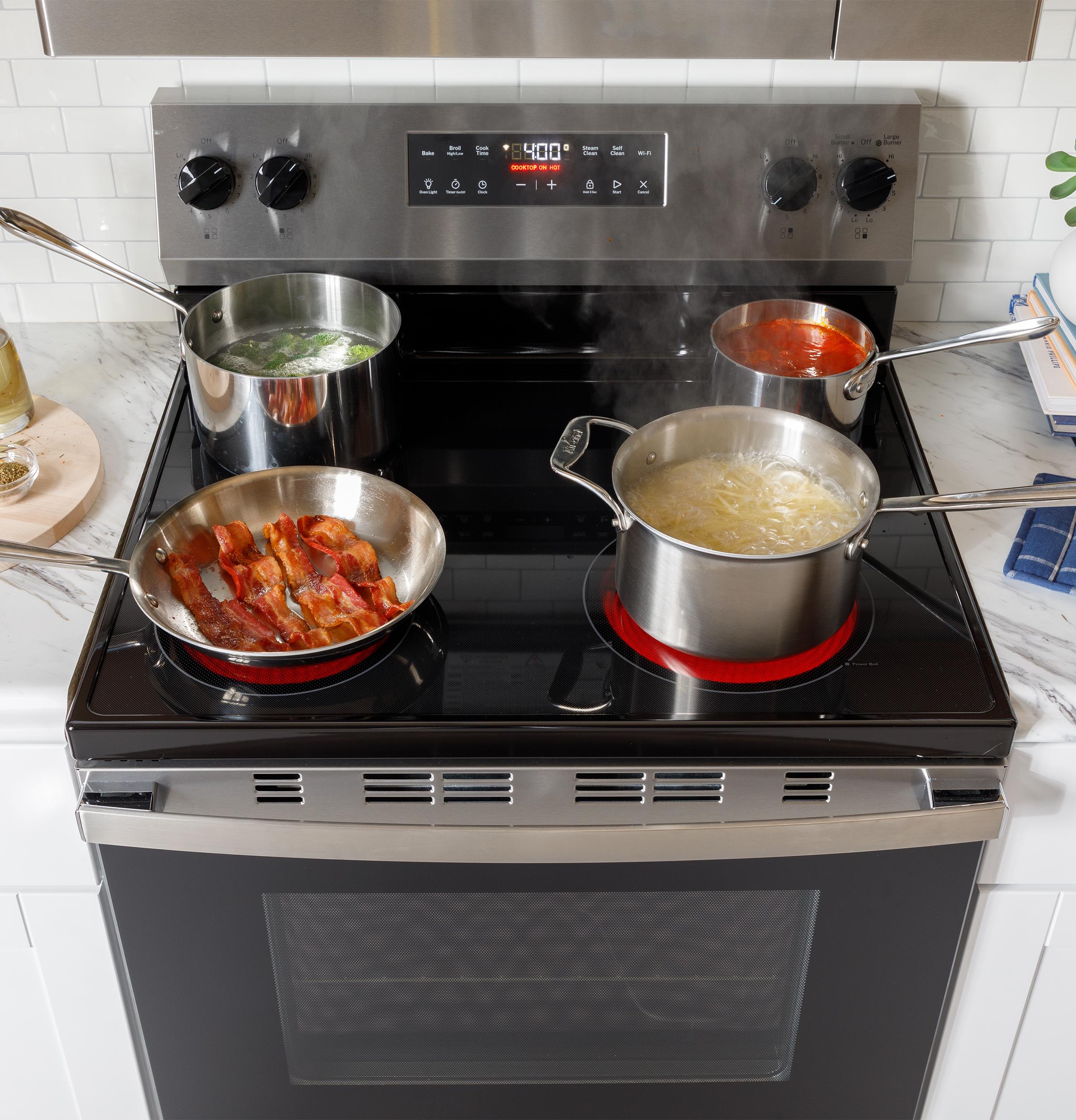 Ge Appliances GRF400PVWW Ge® 30" Free-Standing Electric Range