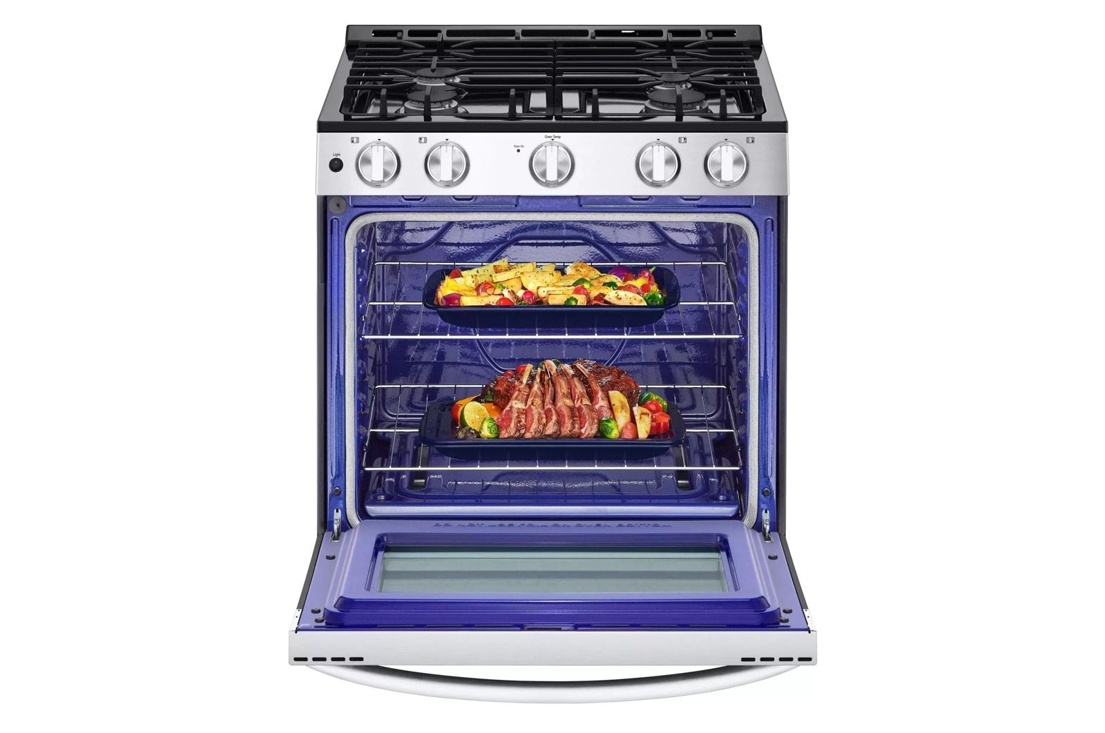Lg LSGL5830S 5.8 Cu. Ft. Gas Slide-In Range With Easyclean®