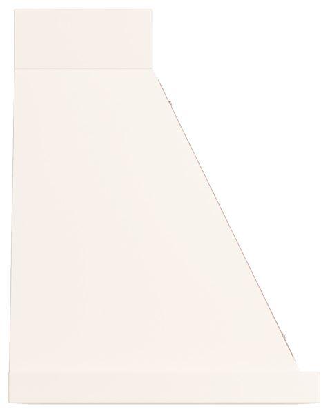 Ilve UANB30AWP Nostalgie 30 Inch Antique White Wall Mount Convertible Range Hood