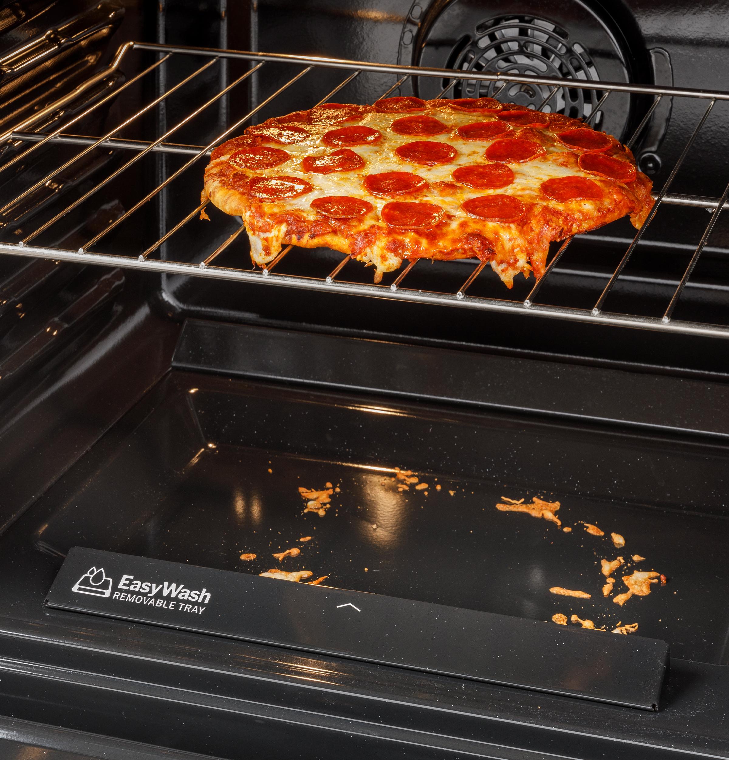 Ge Appliances GGS600AVES Ge® 30" Slide-In Front-Control Convection Gas Range With No Preheat Air Fry And Easywash™ Oven Tray