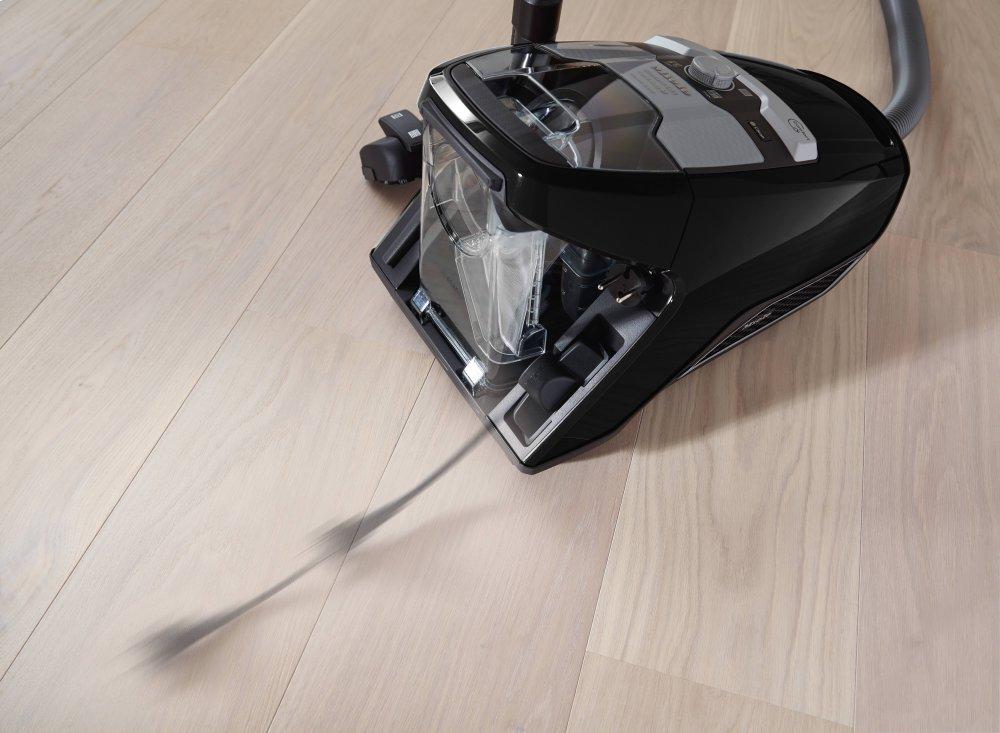 Miele BLIZZARD CX1 LIGHTNING POWERLINE SKCE 0OBSIDIAN BLACK Blizzard Cx1 Lightning Powerline - Skce0 - Bagless Canister Vacuum Cleaners With Electrobrush For Thorough Cleaning Of Heavy-Duty Carpeting.