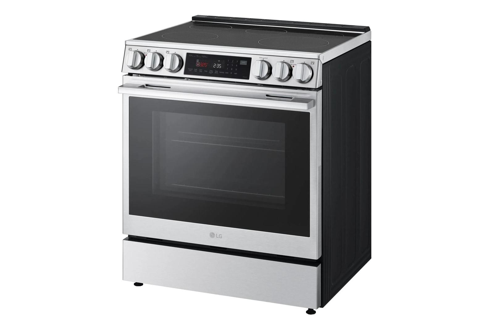 Lg LSIL6336XE 6.3 Cu. Ft. Smart Induction Slide-In Range With Instaview®, Probake Convection®, Air Fry, And Air Sous Vide