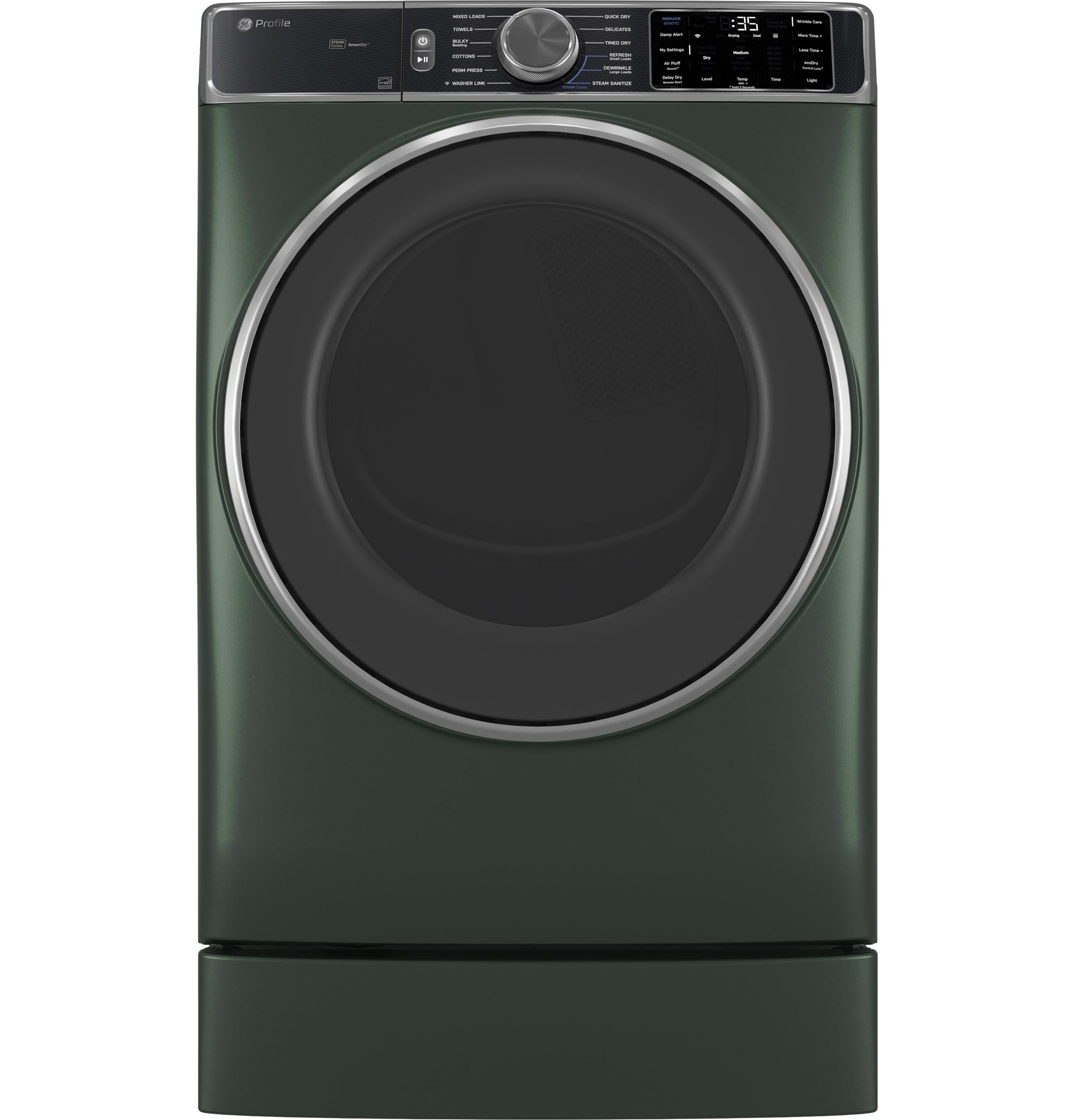 Ge Appliances PFD95GSPWGN Ge Profile™ Energy Star® 7.8 Cu. Ft. Capacity Smart Front Load Gas Dryer With Steam And Sanitize Cycle