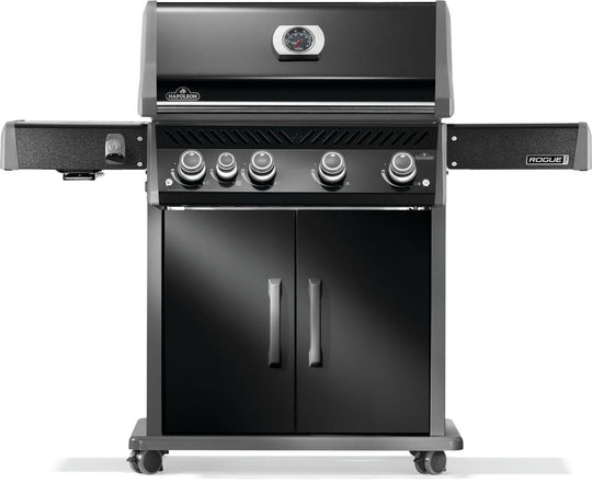 Napoleon Bbq RP525SIBPK2 Rogue Pro 525 Sib With Infrared Side Burner , Propane, Black