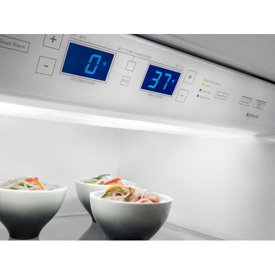 Jennair JS42NXFXDW Integrated Built-In Side-By-Side Refrigerator, 42
